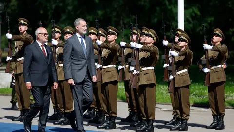 El rey de España visita Estonia