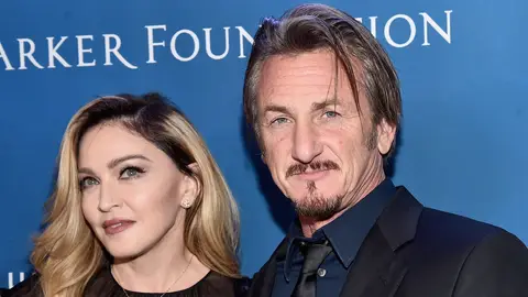 Sean Penn y Madonna en 2016