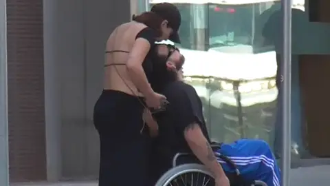 Alba Díaz y su novio, Marcos Terrones Alba Díaz y su novio, Marcos Terrones