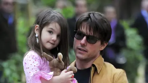 Tom Cruise con su hija Suri
