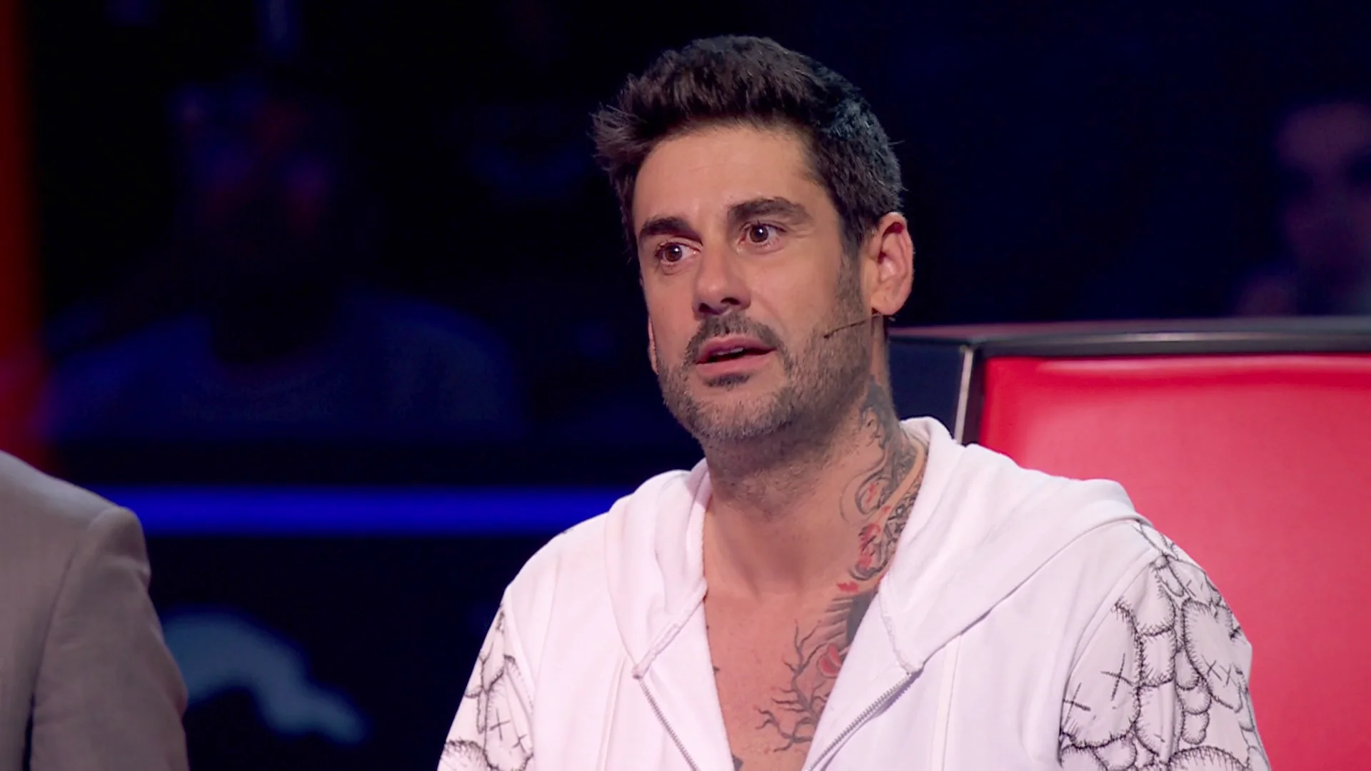 El titánico esfuerzo de este talent de Melendi para actuar en los Asaltos de La Voz Kids Melendi en los Asaltos de La Voz Kids