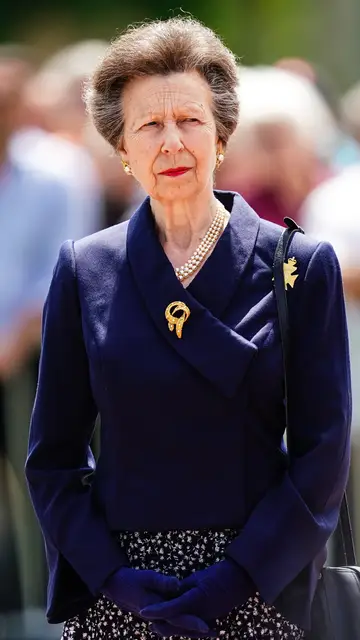 La princesa Ana, la hermana de Carlos III La princesa Ana, la hermana de Carlos III