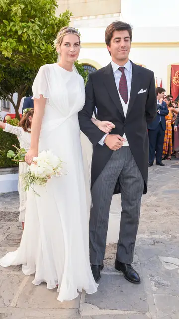 Sibi Montes y Mateo Ibáñez recién casados Sibi Montes y Mateo Ibáñez recién casados