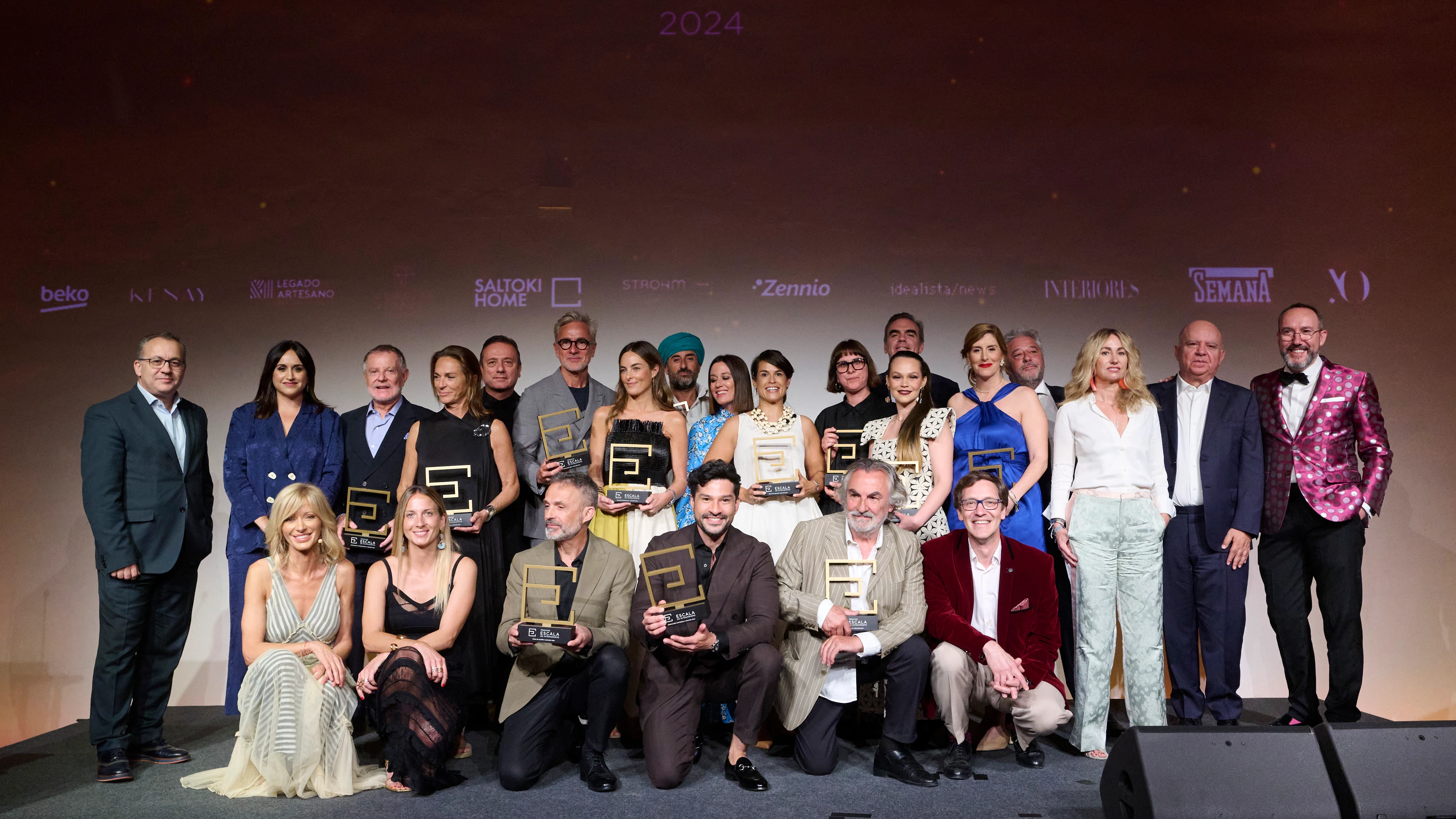 Foto familia Premios Escala