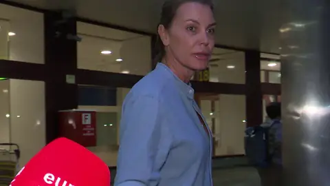 Mar Flores, muy incómoda con la prensa Mar Flores, muy incómoda con la prensa