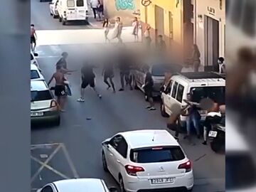 Brutal pelea a palos en Petrer, Alicante