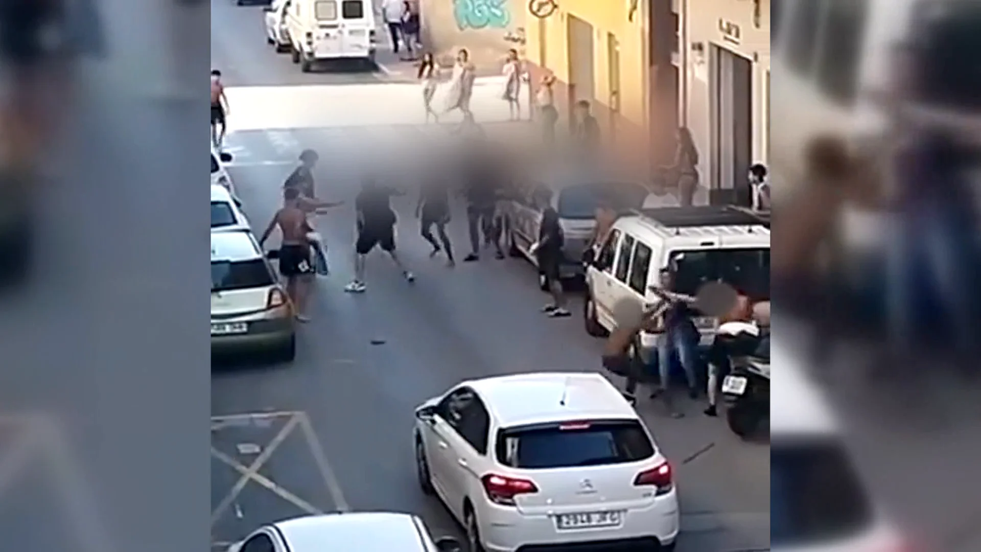 Brutal pelea a palos en Petrer, Alicante