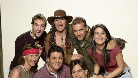 Algunos de los concursantes de La isla de los famosos