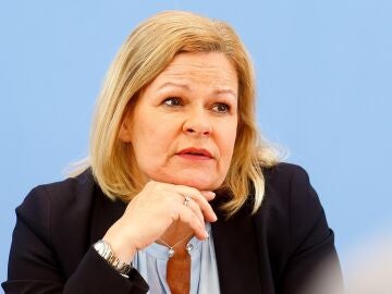 Ministra Federal del Interior y Comunidad de Alemania, Nancy Faeser