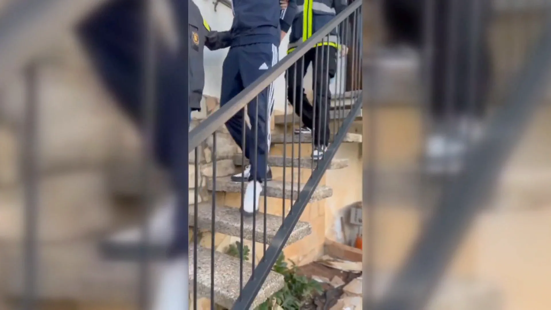 Momento de la detención de Carlos Navarro 'El Yoyas' Momento de la detención de Carlos Navarro 'El Yoyas'