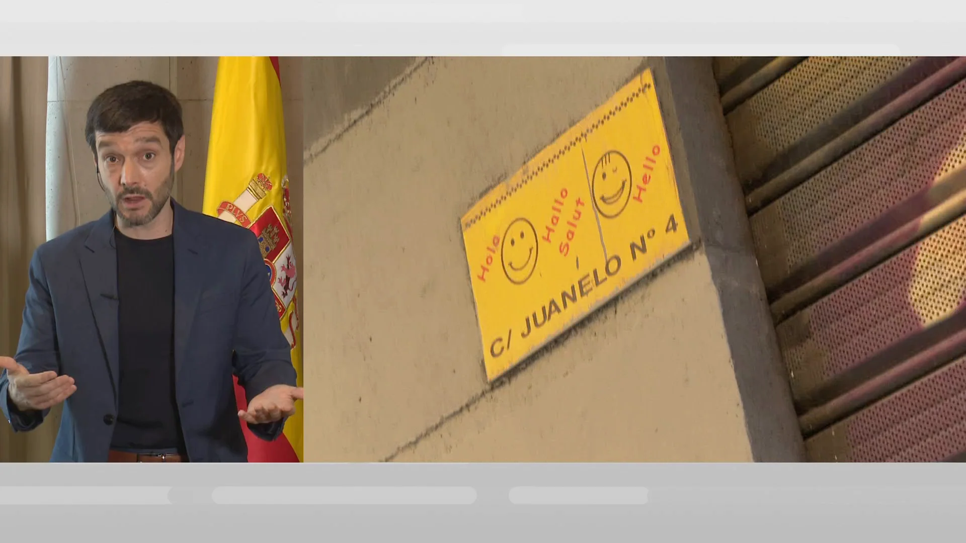 El ministro de Consumo, Pablo Bustinduy, en Espejo Público El ministro de Consumo, Pablo Bustinduy, en Espejo Público