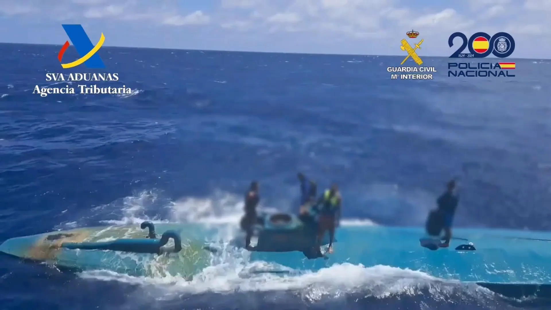 Narcosubmarino en C&aacute;diz