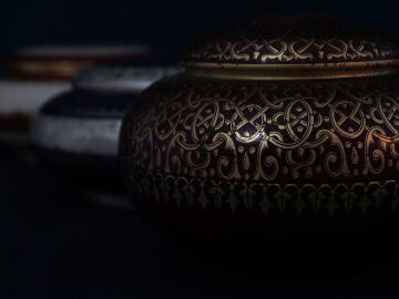 Imagen de archivo de una urna funeraria
