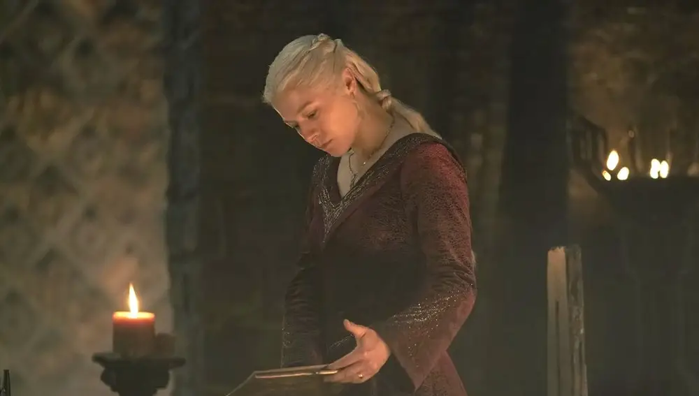 Rhaenyra en La Casa del Dragón Rhaenyra en La Casa del Dragón