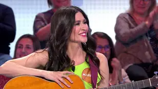 “Quiero pedir que la gente cante conmigo”: la increíble actuación en directo de Marilia Andrés… ¡con coro especial!