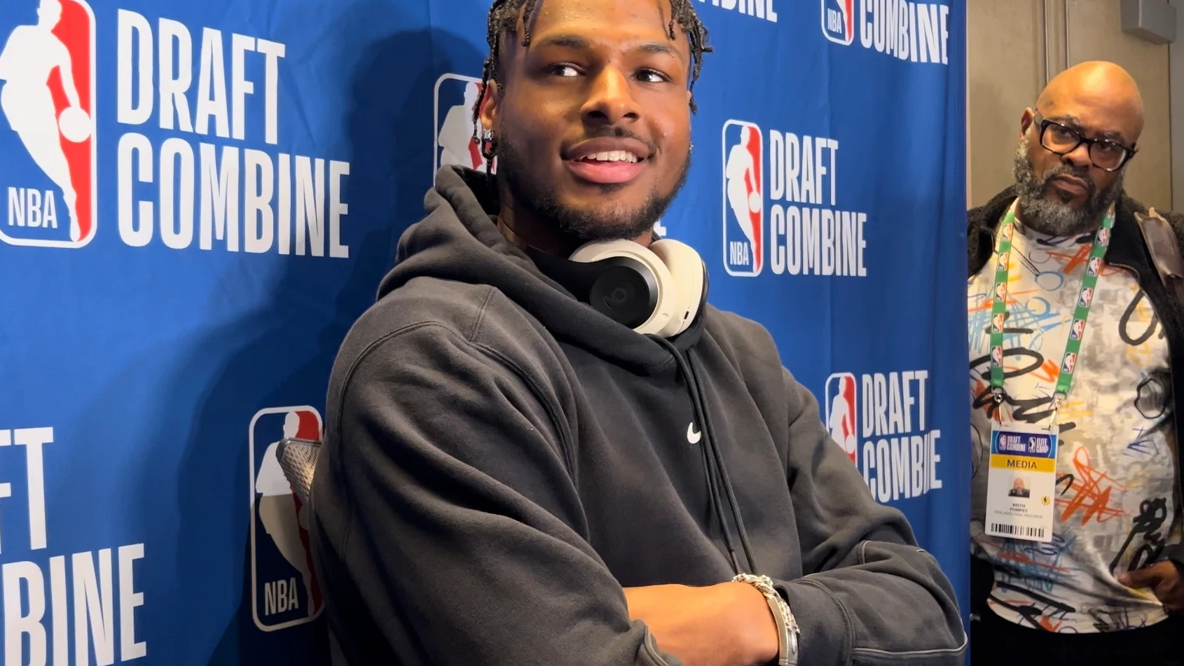  Bronny James, en una imagen de archivo