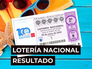 Sorteo Lotería Nacional: Comprobar décimo de hoy sábado 29 de junio, en directo