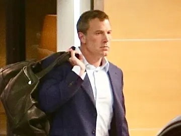 Ben Affleck, muy serio, en Los Angeles Ben Affleck, muy serio, en Los Angeles