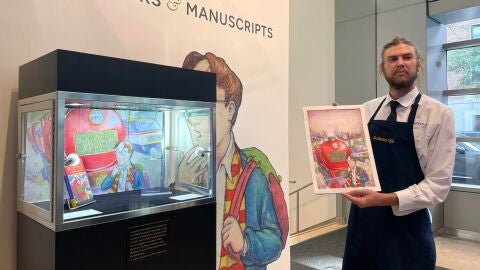 La primera portada original de Harry Potter en Sotheby's