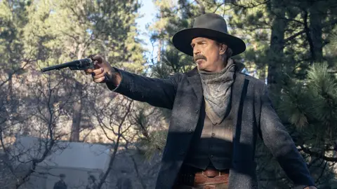 Kevin Costner en Horizon Kevin Costner en Horizon