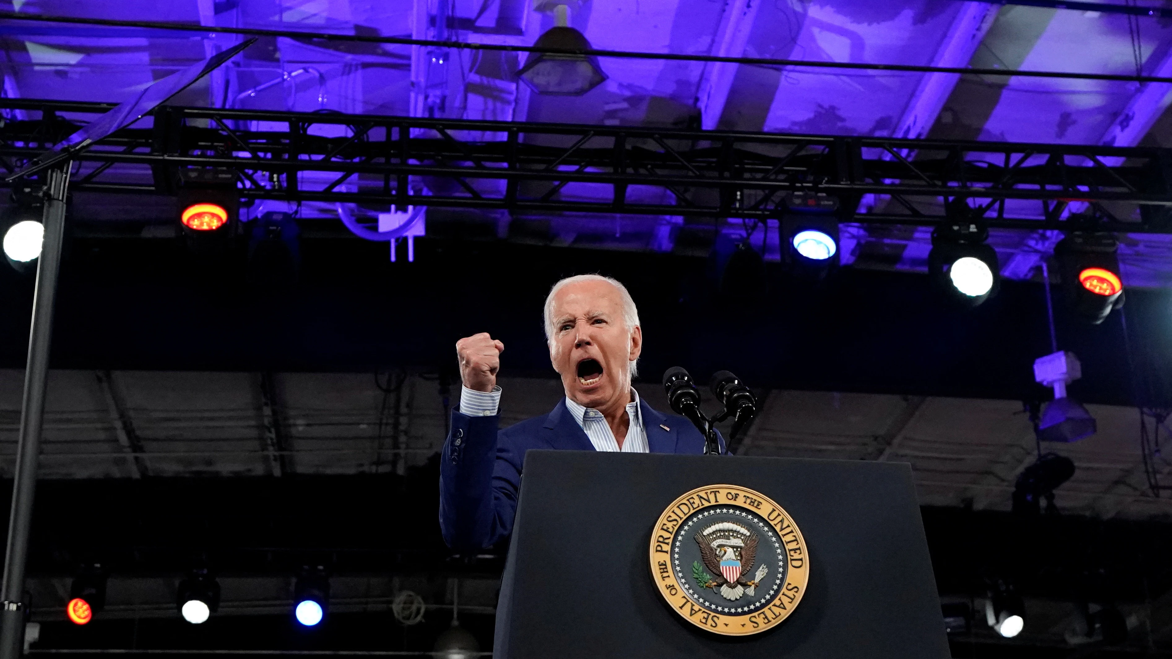 Biden intenta mostrar otro rostro tras la inquietud generada durante su participación en el debate presidencial Biden intenta mostrar otro rostro tras la inquietud generada durante su participación en el debate presidencial