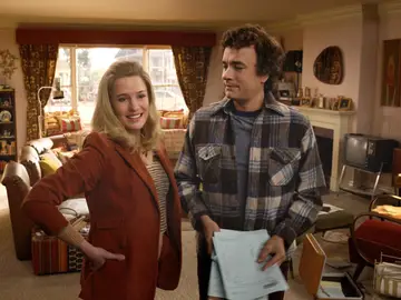 Tom Hanks y Robin Wright en Here Tom Hanks y Robin Wright en Here