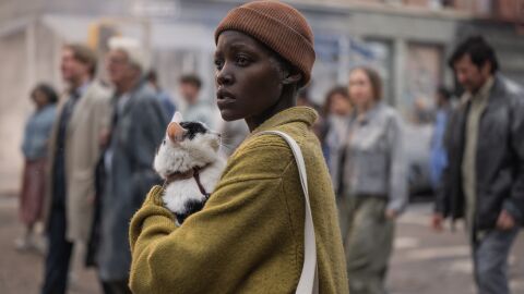 Lupita Nyong'o en Un lugar tranquilo: Día 1