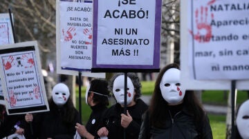 Imagen de archivo de manifestación en el Día Internacional para la Erradicación de la Violencia contra la Mujer.