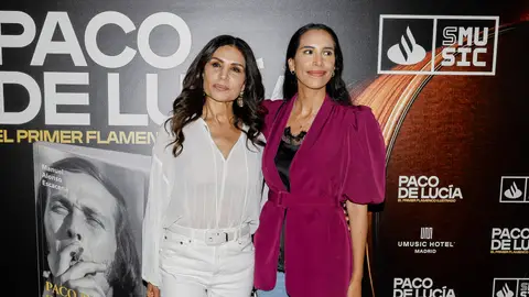 Encarna Salazar y su hija, Carolina Trillo, en la presentación de un libro sobre Paco de Lucía Encarna Salazar y su hija, Carolina Trillo, en la presentación de un libro sobre Paco de Lucía