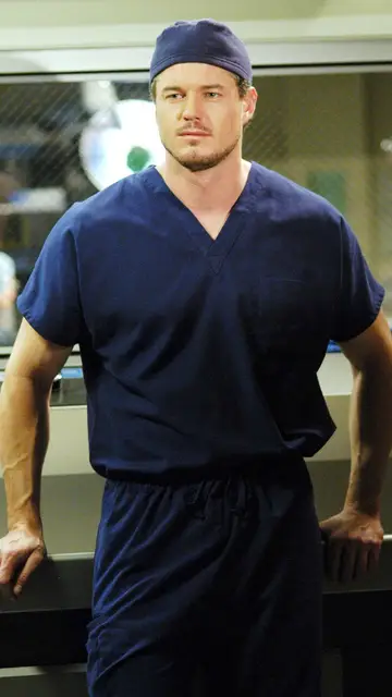 Eric Dane en la temporada 3 de Anatomía de Grey como el doctor MarK Sloan Eric Dane en la temporada 3 de Anatomía de Grey como el doctor MarK Sloan