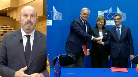 Habla el presidente del Senado. Habla el presidente del Senado.