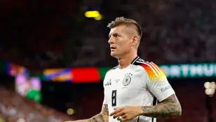 Toni Kroos, en un partido con Alemania durante la Eurocopa 2024