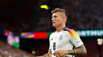 Toni Kroos, en un partido con Alemania durante la Eurocopa 2024