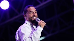 Maluma, durante su concierto en Sevilla