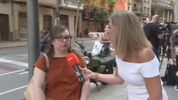 Las hermanas que se han suicidado en Barcelona cayeron a la terraza de Susana: "Quedé impresionada"