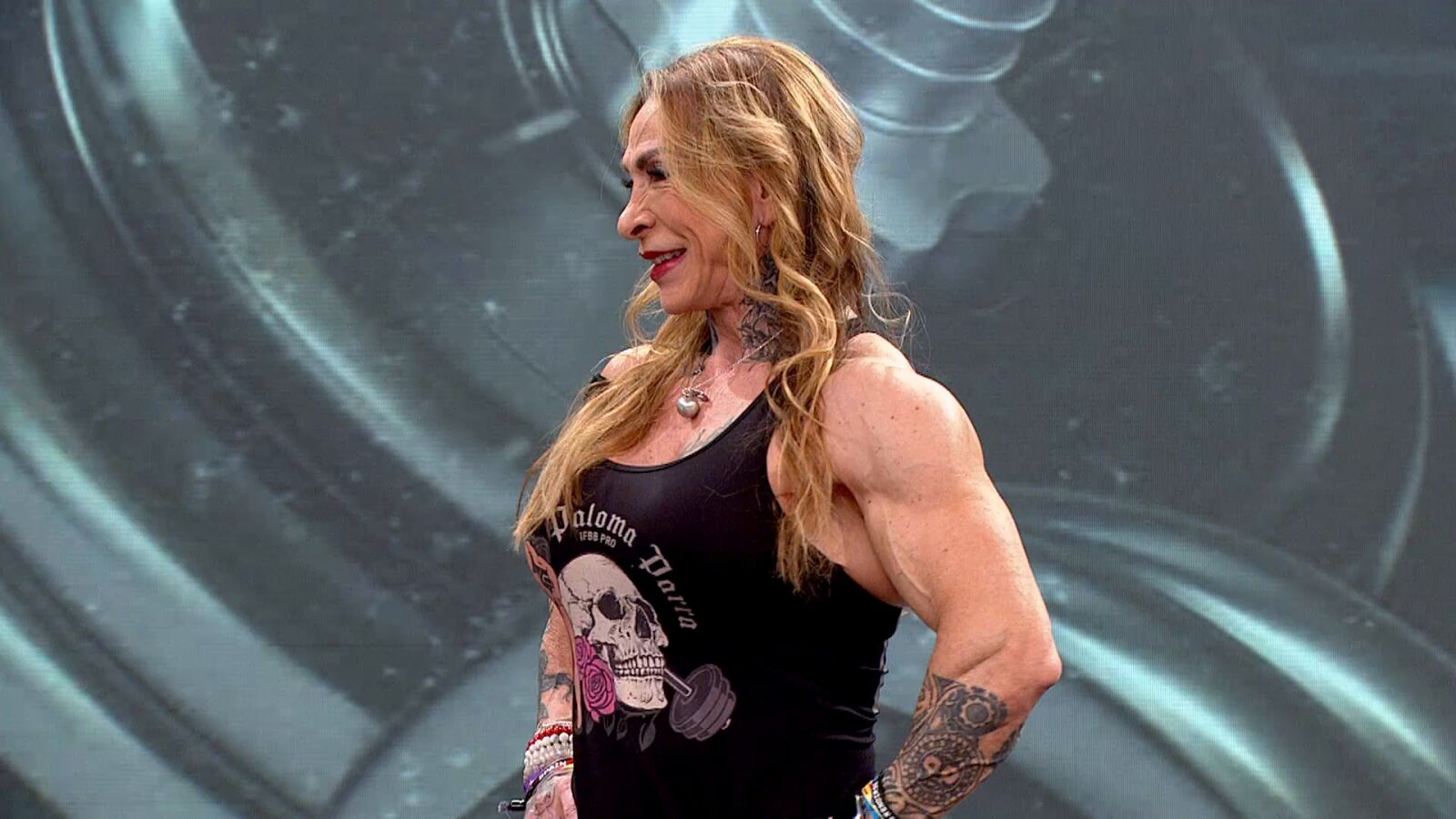 Paloma tiene 57 años y es madre, abuela y una culturista con medalla: 