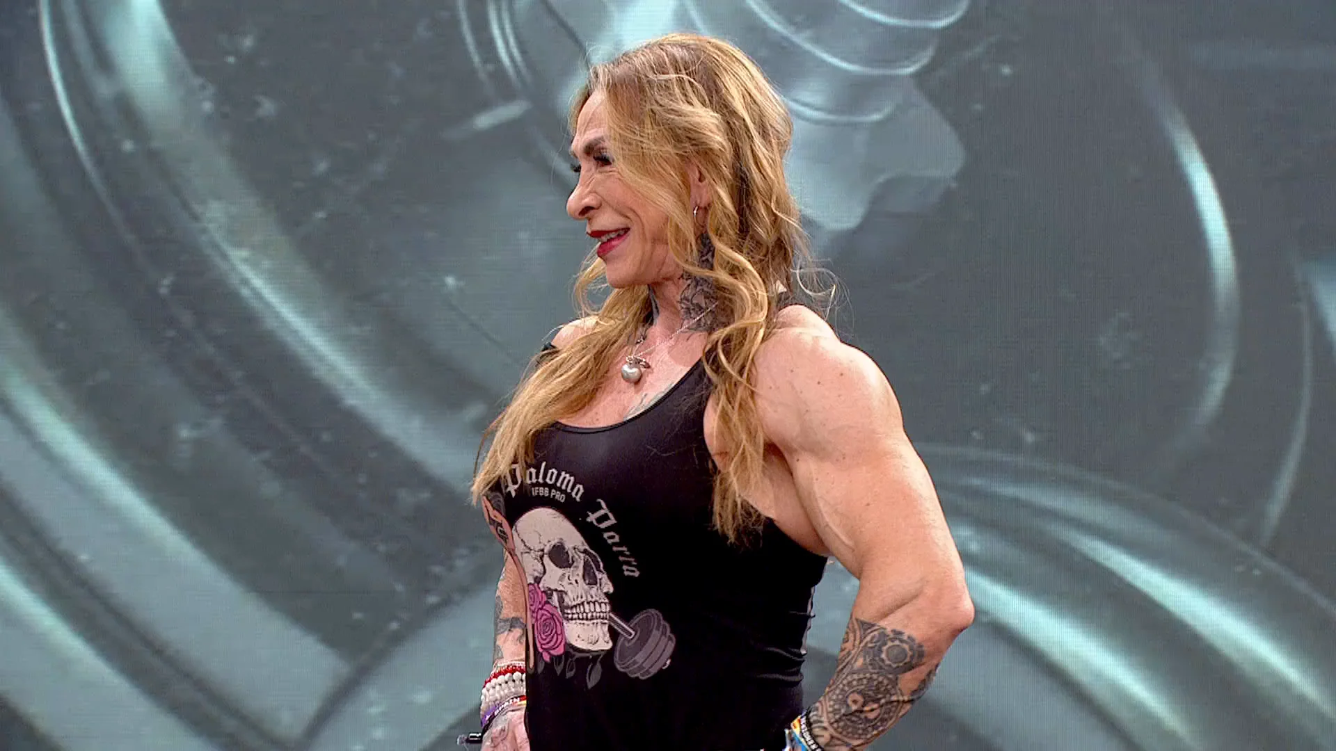 Paloma tiene 57 a&ntilde;os y es madre, abuela y una culturista con medalla: "La edad es solo un n&uacute;mero"