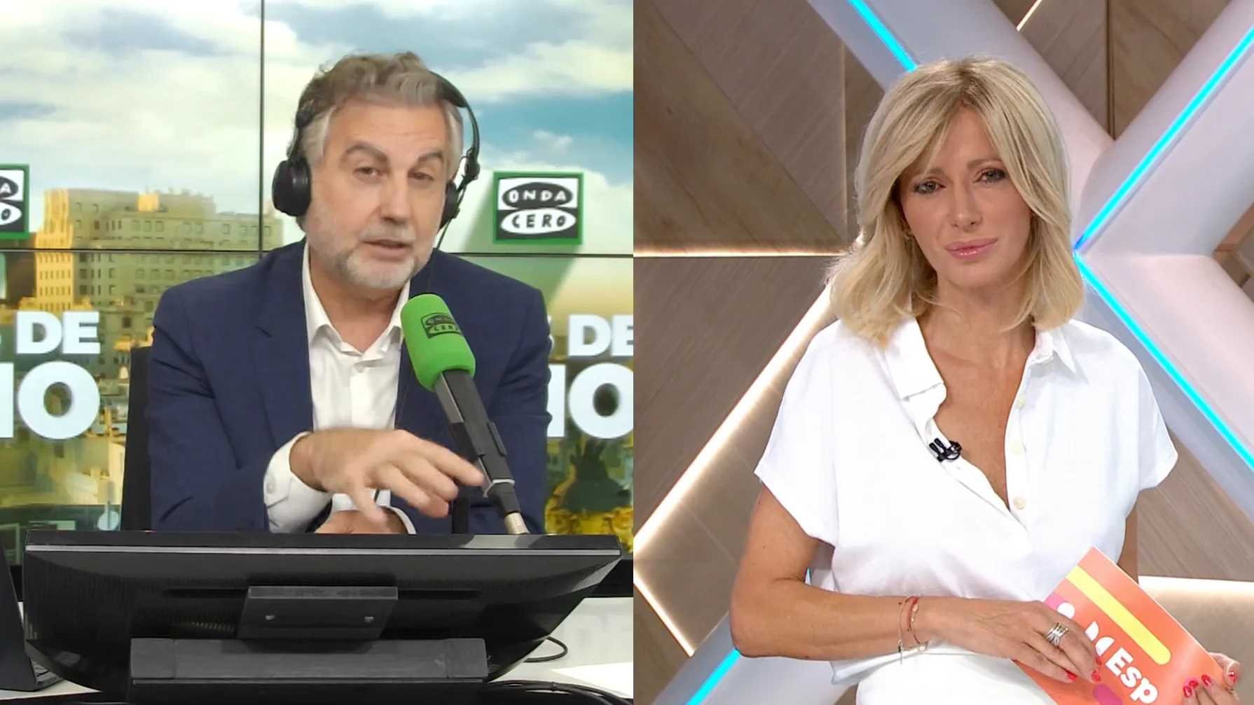 Carlos Alsina y Susanna Griso. Carlos Alsina y Susanna Griso.