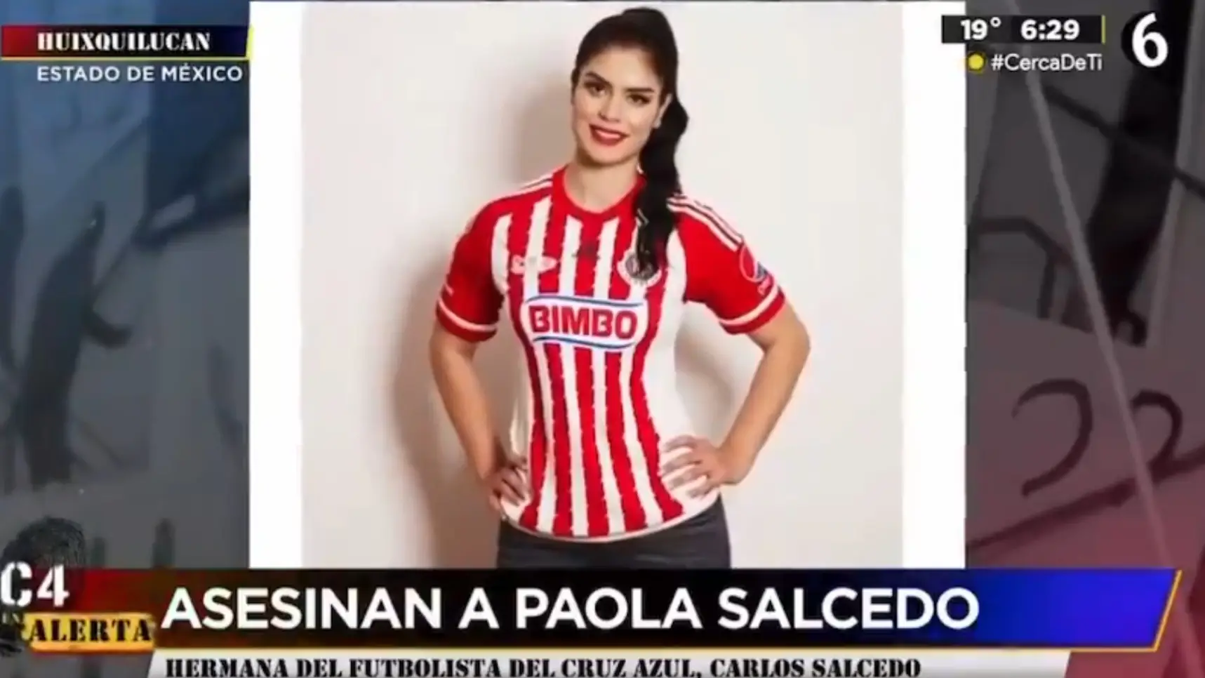 Paola Salcedo, presentadora y hermana del futbolista Carlos Salcedo Paola Salcedo, presentadora y hermana del futbolista Carlos Salcedo