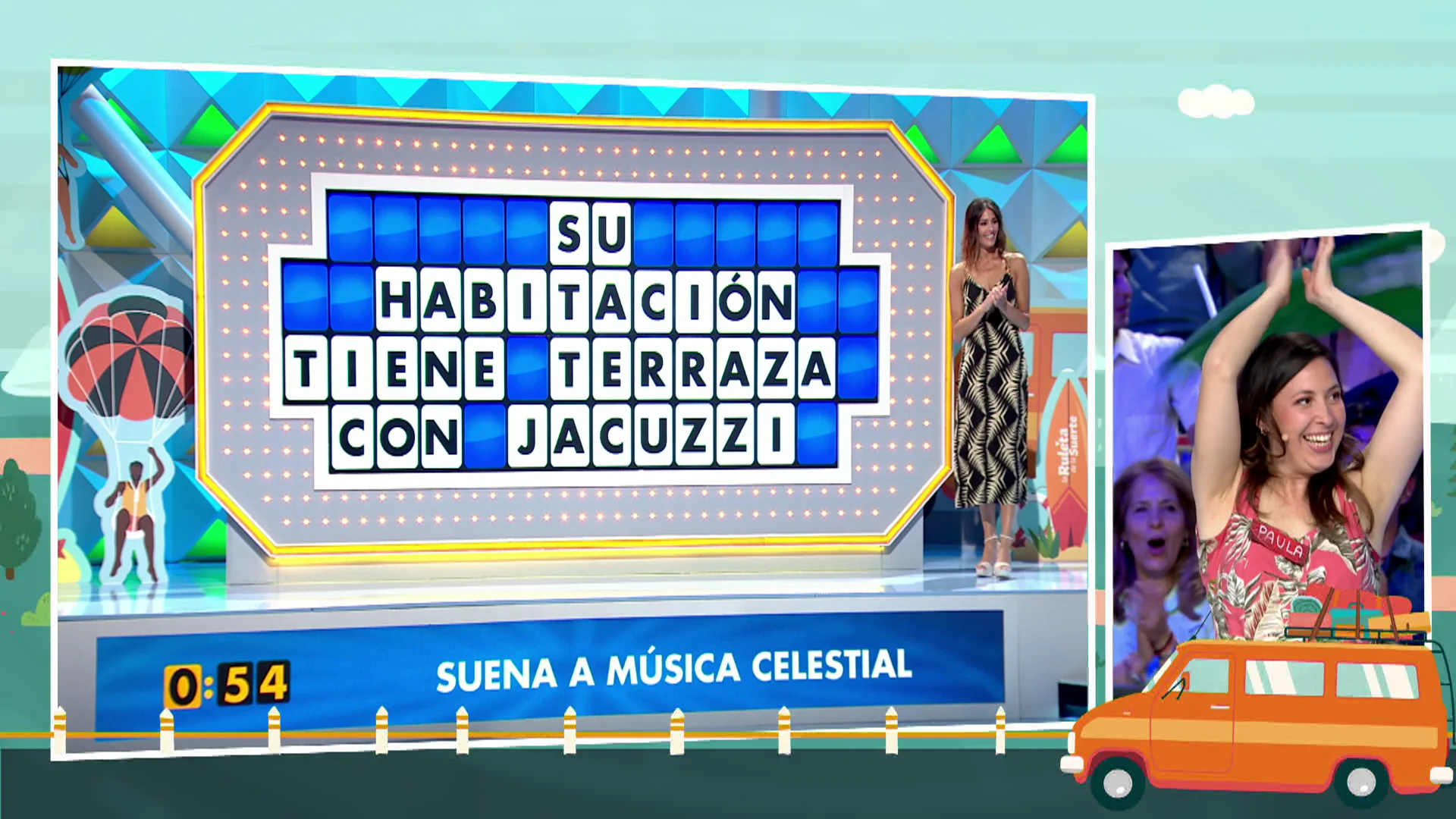 La suerte sigue de su lado: Paula consigue resolver el 'Panel con Crono' La suerte sigue de su lado: Paula consigue resolver el 'Panel con Crono'
