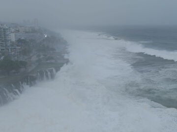 El huracán Beryl pasa por República Dominicana