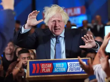 Sunak recurre a Boris Johnson en las últimas horas de campaña para contener la "supermayoría" laborista Sunak recurre a Boris Johnson en las últimas horas de campaña para contener la "supermayoría" laborista
