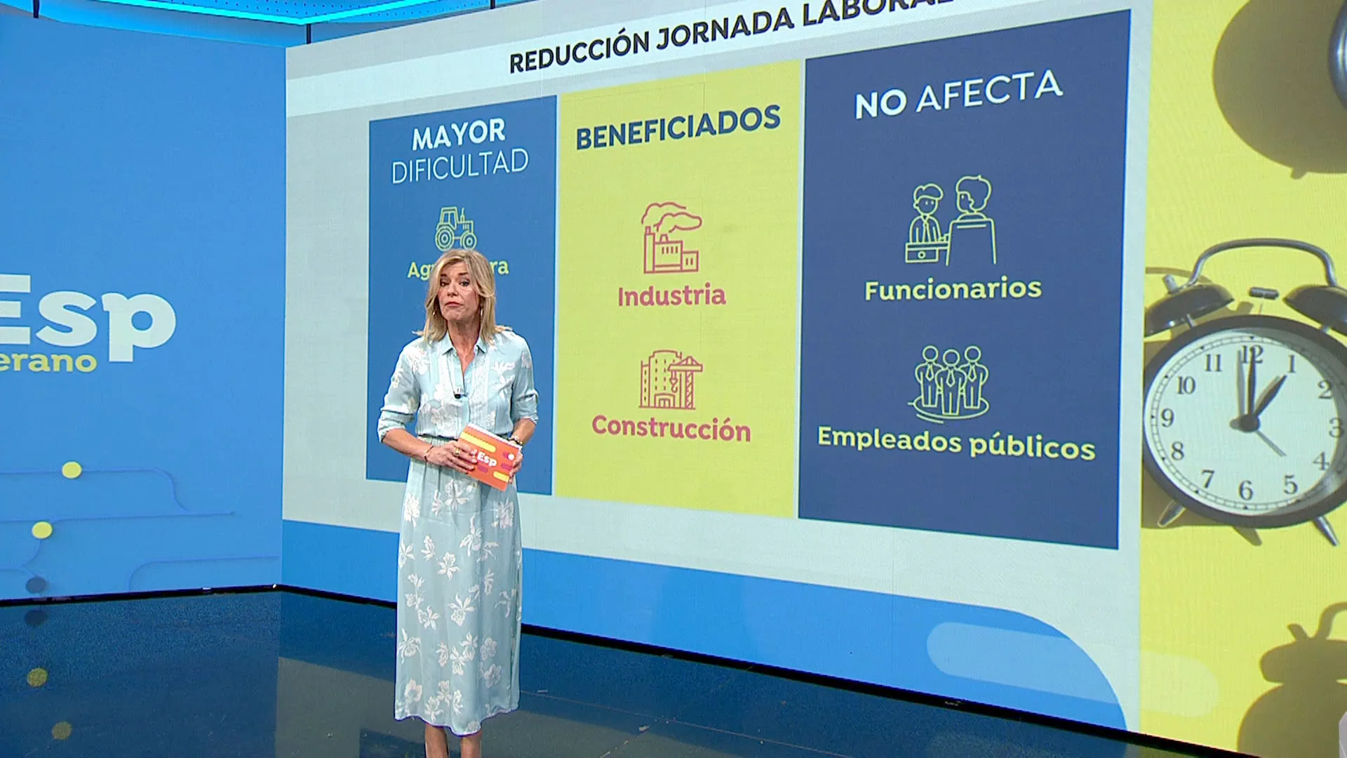 Reducci&oacute;n jornada laboral, Espejo P&uacute;blico