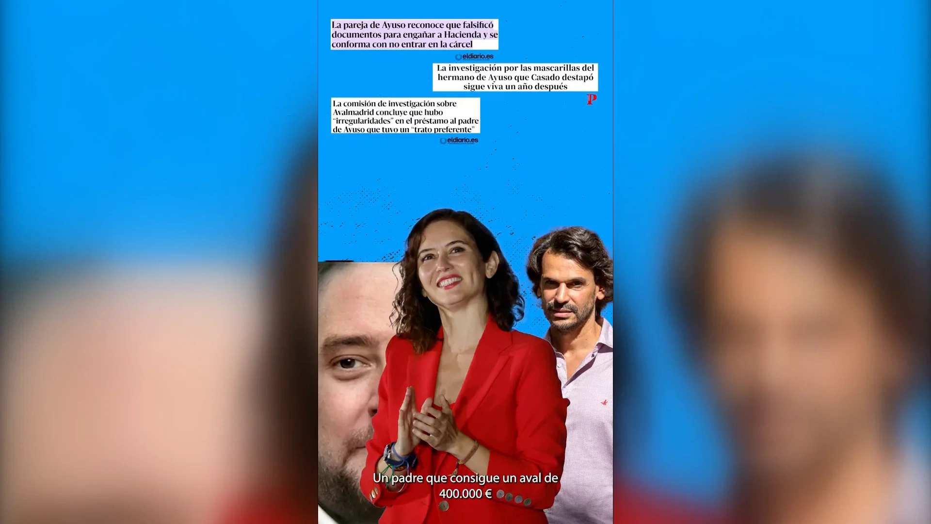 V&iacute;deo del PSOE contra Ayuso