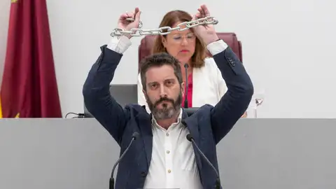 El diputado de Podemos Víctor Egío El diputado de Podemos Víctor Egío