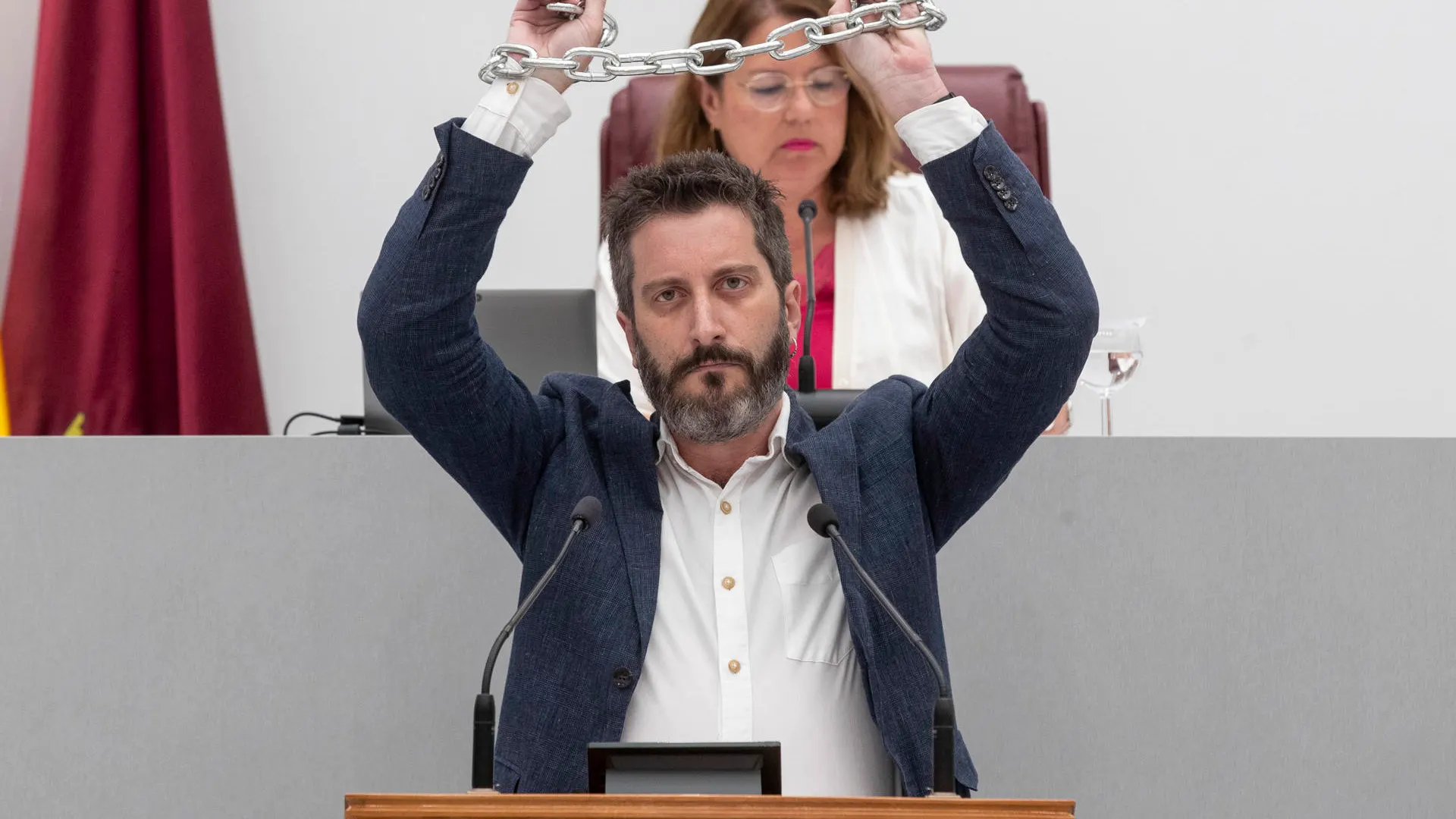 El diputado de Podemos V&iacute;ctor Eg&iacute;o