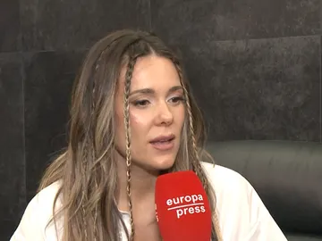 Lorena Gómez en la presentación de su nueva canción Lorena Gómez en la presentación de su nueva canción