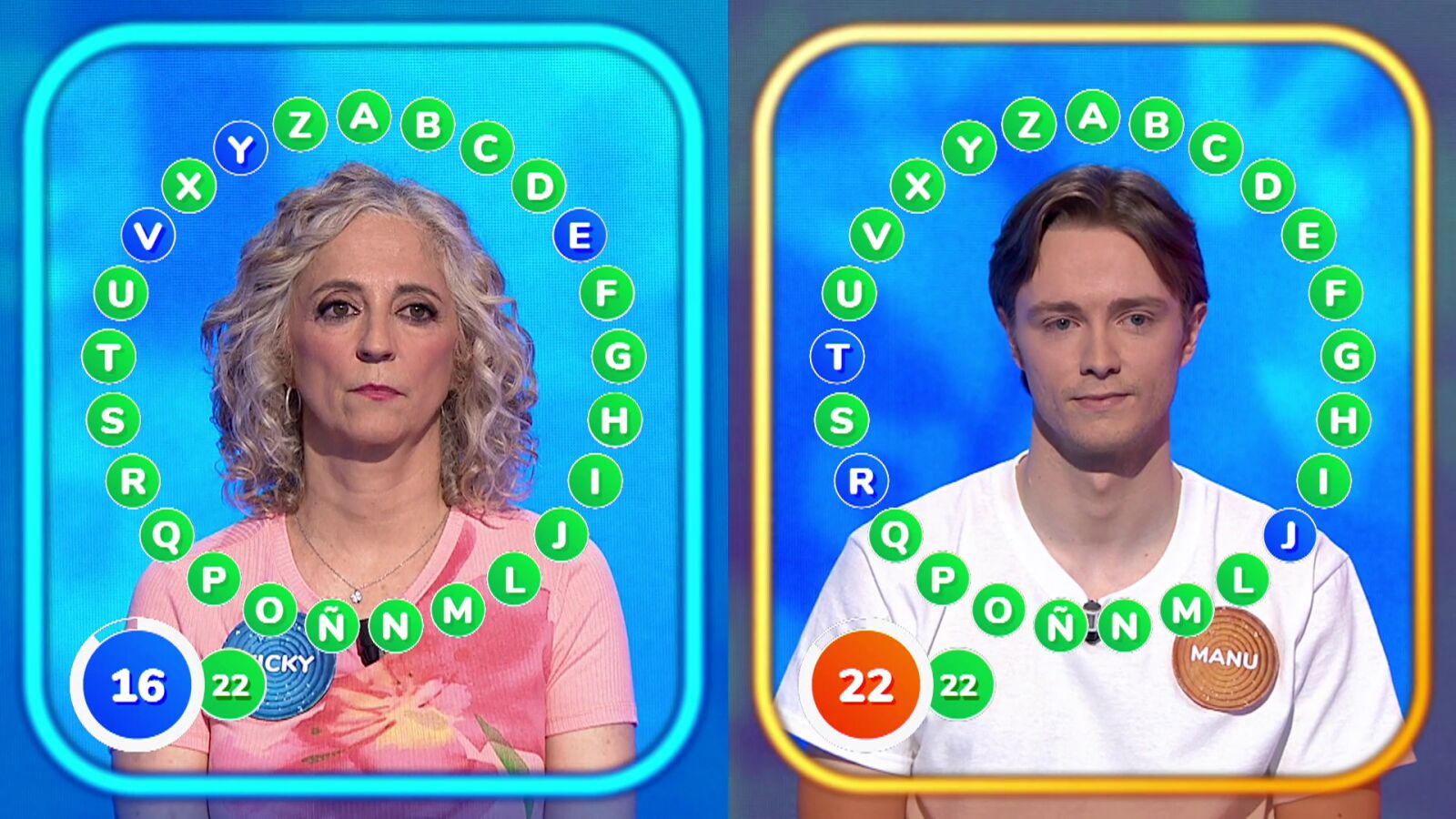Persecución en El Rosco: Manu, incansable en una carrera constante contra Vicky