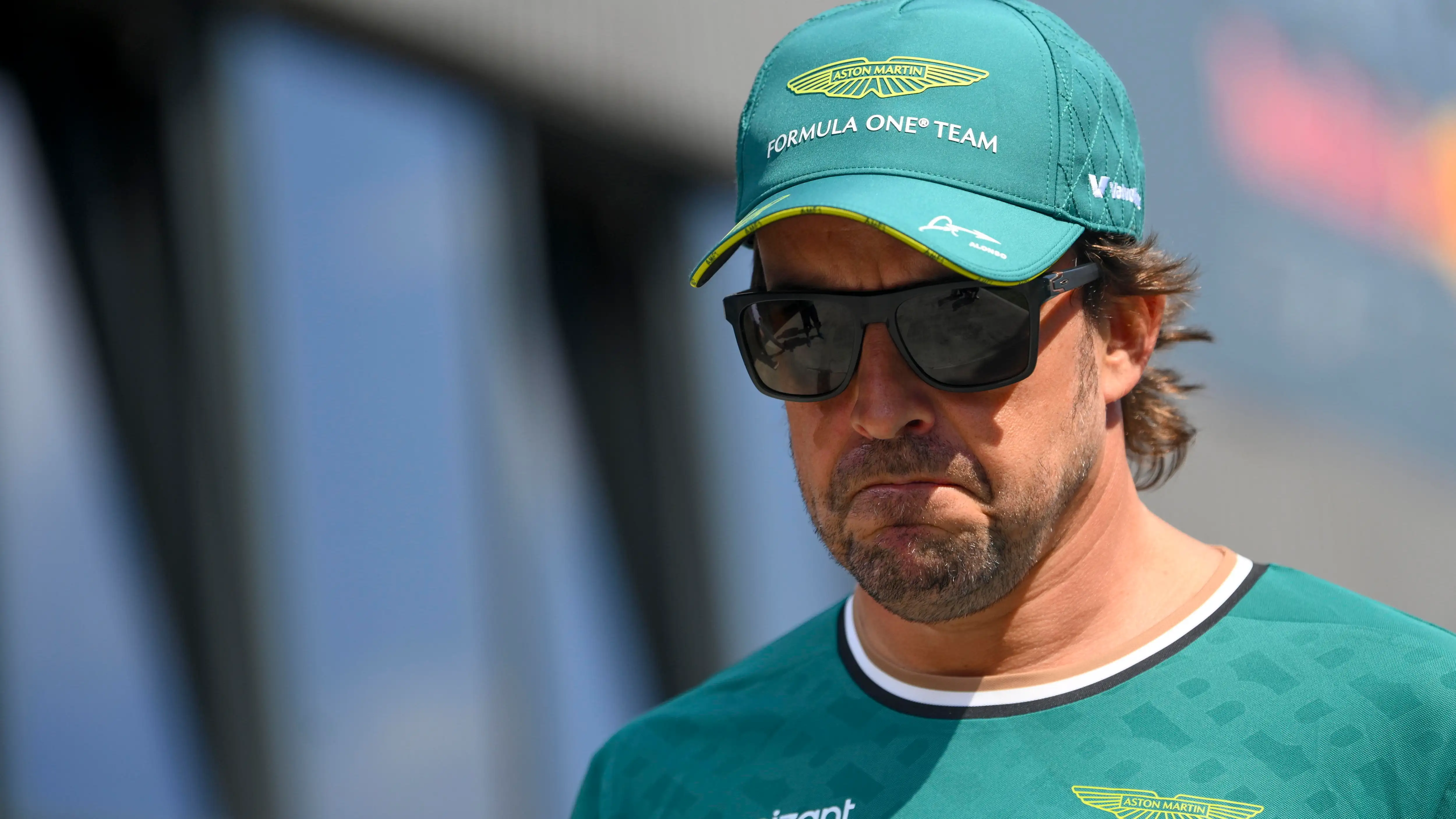 Fernando Alonso en el paddock durante los Libres del GP de Hungría 2024 Fernando Alonso en el paddock durante los Libres del GP de Hungría 2024