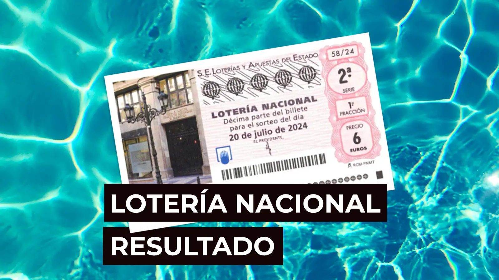 Sorteo Lotería Nacional: Comprobar décimo de hoy sábado 20 de julio, en directo Sorteo Lotería Nacional: Comprobar décimo de hoy sábado 20 de julio, en directo